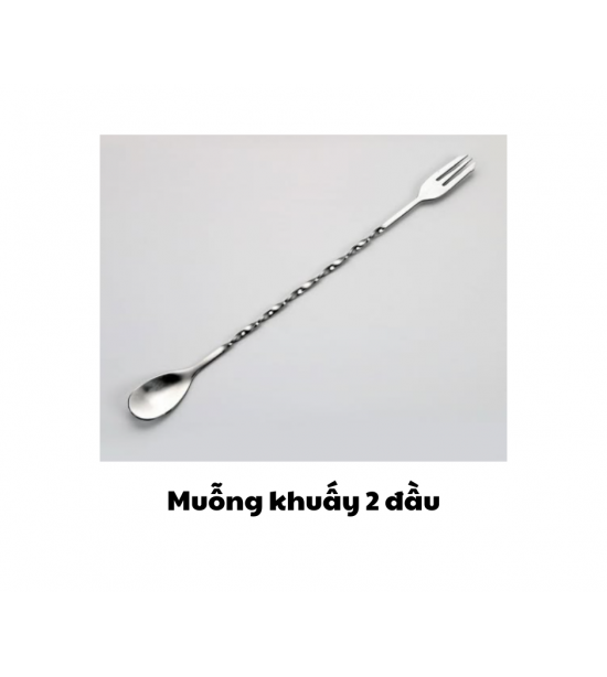 Muỗng khuấy 2 đầu